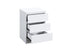 Oslo 3 Drawer Bedside